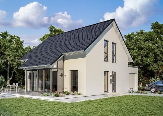 Perfektes Zusammenspiel von Haus und Natur