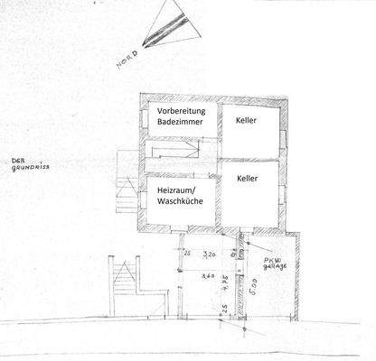 Grundriss mit 2.Garage
