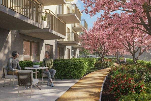 Visualisierung Garten