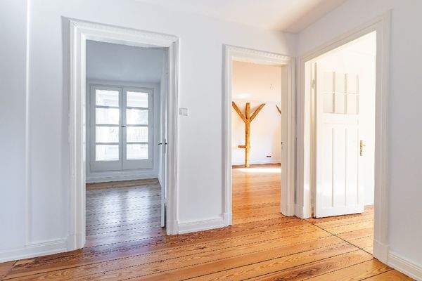 Eingangsbereich im Dachgeschoss