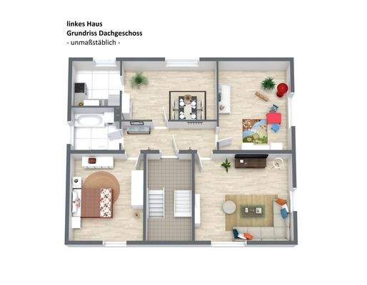 Hausnummer 3 - Dachgeschoss