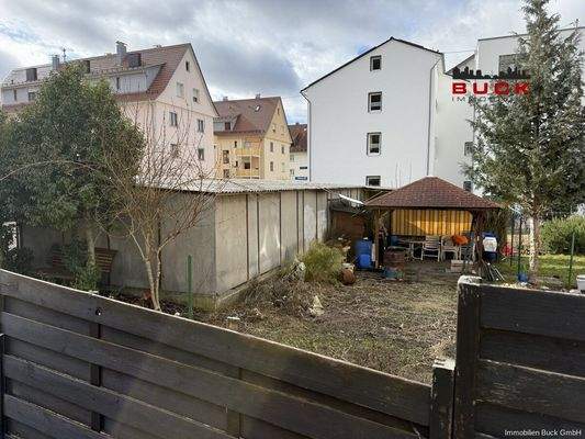 Rückansicht Garagen