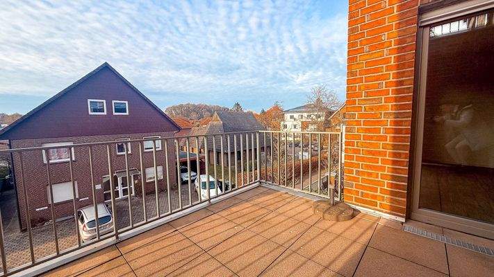 Geräumiger Balkonblick