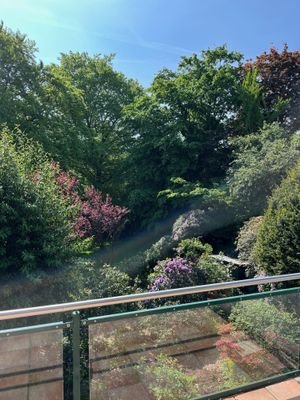 Ausblick Balkon