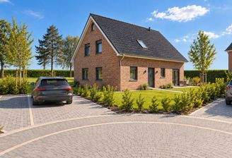 Einfamilienhaus-Visualisiert