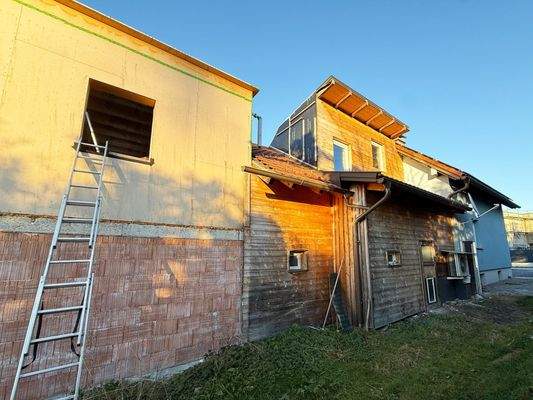 Aussenaufnahme Anbau