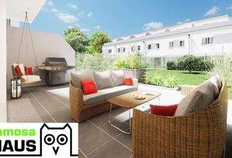 Terrassenansicht Illustration