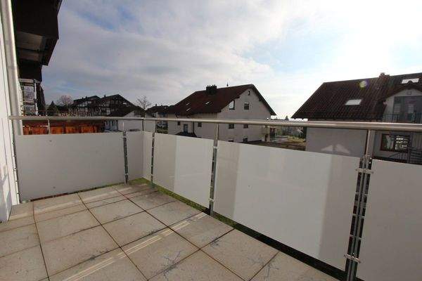 Südbalkon untere Ebene