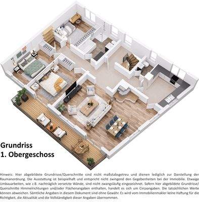 Grundriss 1. Obergeschoss