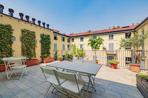 Terrazza comune all'ultimo piano