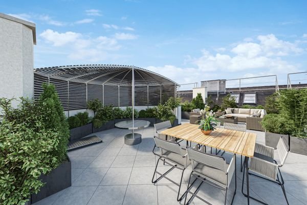 Dachterrasse/ Visualisierung