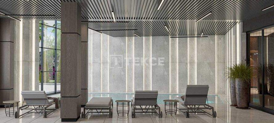 Stylish Apartments in a Hotel Concept Project in Alanya Oba
