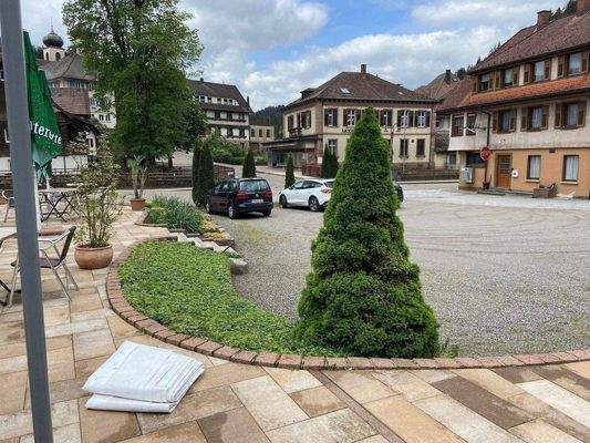 Parkplätze zum Haus