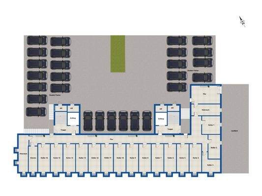 Grundriss Kellergeschoss