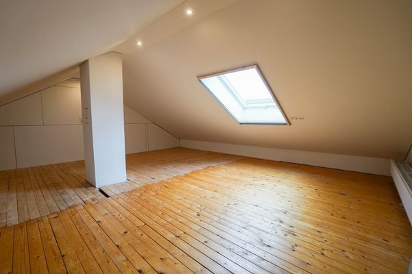 Ausgebauter Dachboden