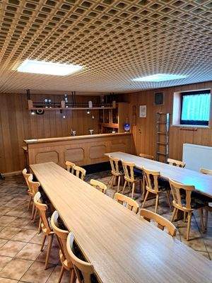 Kegelbahn Bewirtungsraum