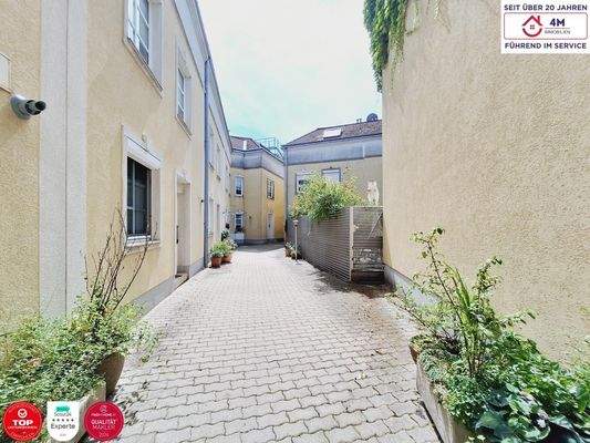 Außenbereich - Eingang