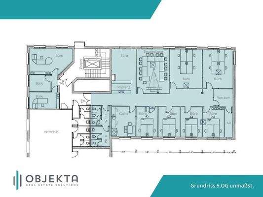 Grundriss 5.OG Augsburg