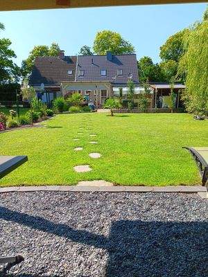 Sicht Haus Gartenhaus