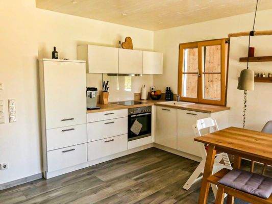 Offene Küche mit Essbereich