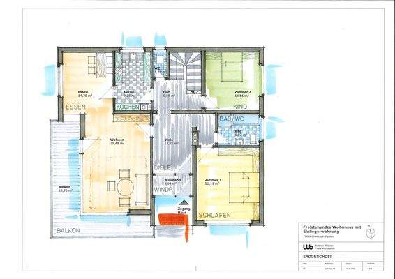 Grundriss Erdgeschoss