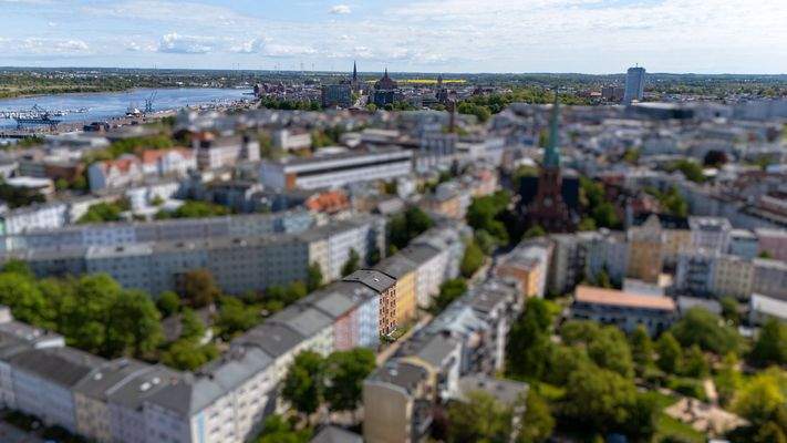 Luftbild KTV & Stadtmitte