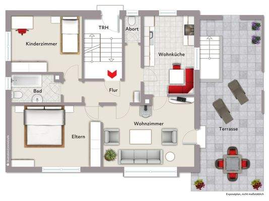 Grundriss Erdgeschoss