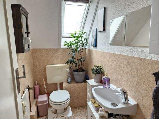 Gäste WC, DG-Wohnung