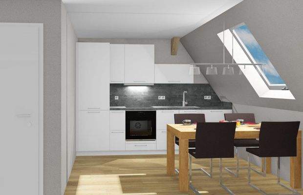 Visualisierung Küche Whg. 16