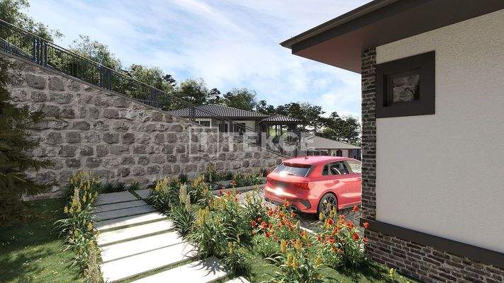 4-Bedroom Villas in a Complex in Trabzon Arsin