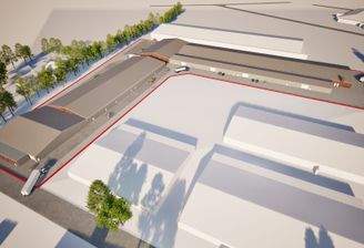 Industriegebiet Draufsicht 1