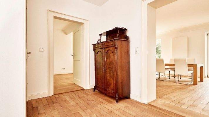 Heller, offener Wohnbereich