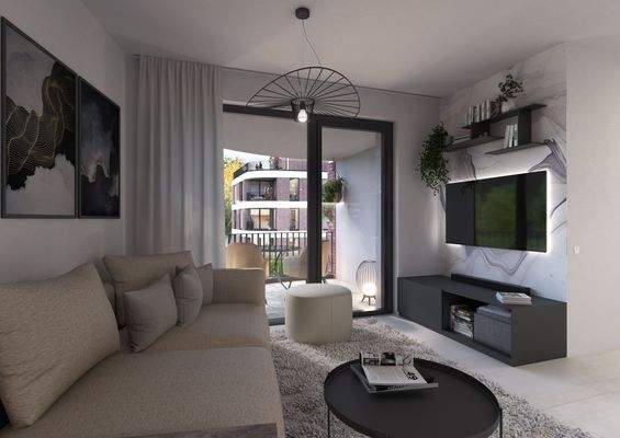 Visualisierung Wohnzimmer