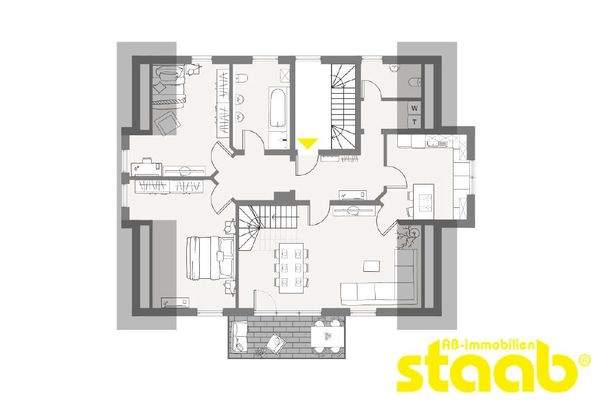 Grundriss Dachgeschoss