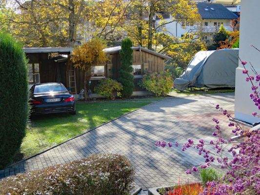 Gartenhaus und Gerätelager 