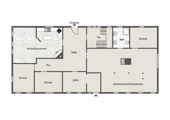 Grundriss Erdgeschoss