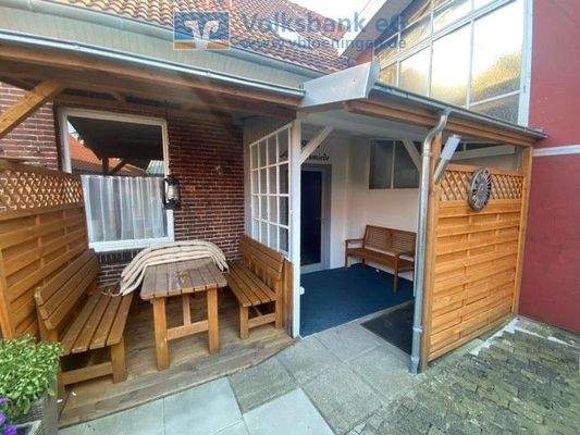 Hintereingang vom Biergarten