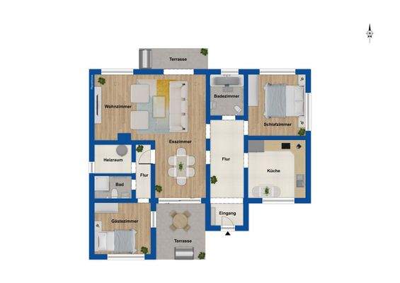 Grundriss Untergeschoss