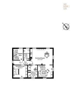 Grundriss Obergeschoss