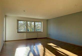 Wohn- und Esszimmer mit offener Küche