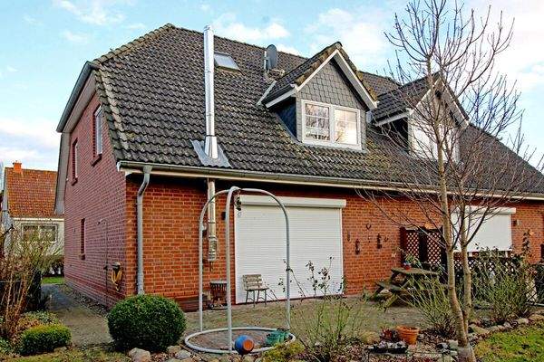 Rückseite des Hauses