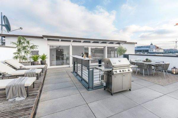 Visualisierung Dachterrasse