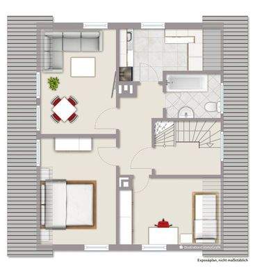 Grundriss Dachgeschoss