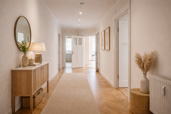 Flur- möglicher Zustand nach Renovierung