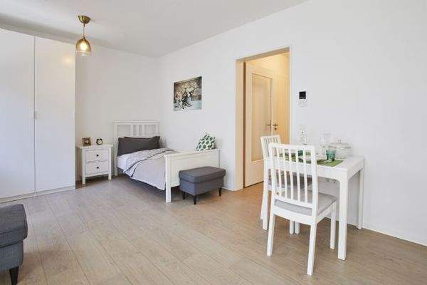 Schlafbereich (Musterwohnung)