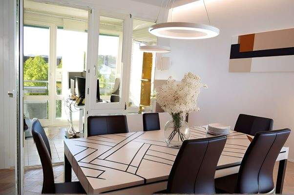 Essbereich beim Wintergarten KI Bsp.