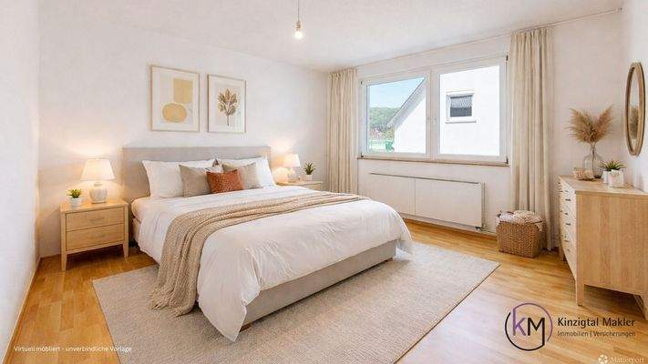 ... Schlafzimmer (Virtuelles Homestaging)