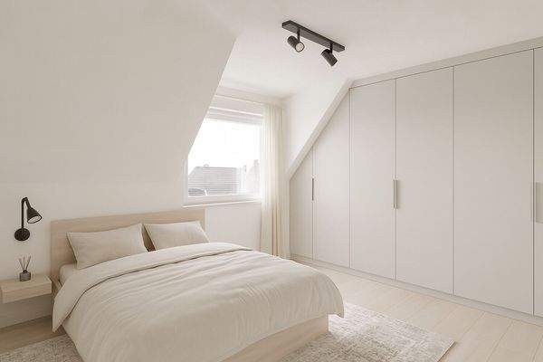 Schlafzimmer - Wohnbeispiel mit KI