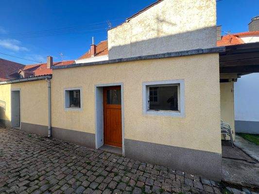 Kleiner Schuppen als HWR genutzt