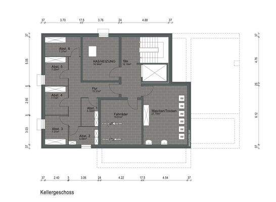 Grundriss Kellergeschoss